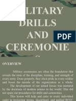 Military Drills and Ceremonies 2023 2024