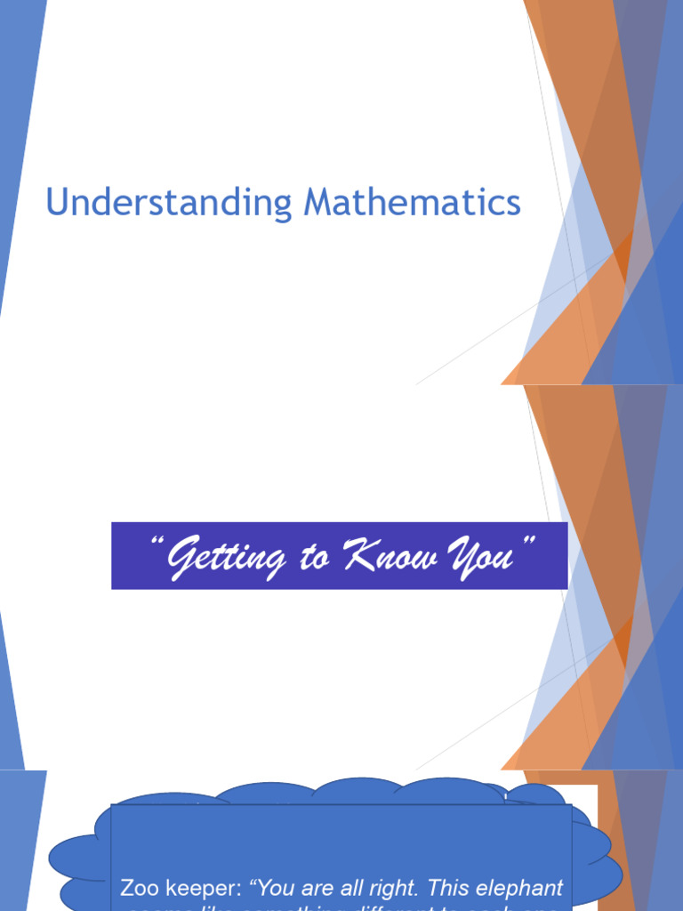 Understanding mathematics pdf