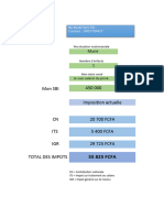 Calculs Des Impôts (Réforme 2023) - 1