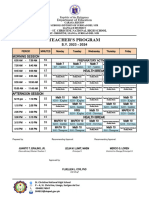 Icf Schedule
