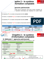 S8 (D) Chapitre 2 - Le SI Comptable (Approche Patrimoniale)