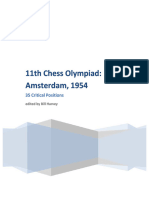 11th Chess Olympiad Amsterdam 1954 35 Critical Positions
