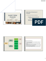 Chapter 6 Short Term Finance