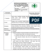 Sop Identifikasi Pasien Berkebutuhan Khusus