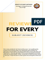 Reviewer for Science (10th)