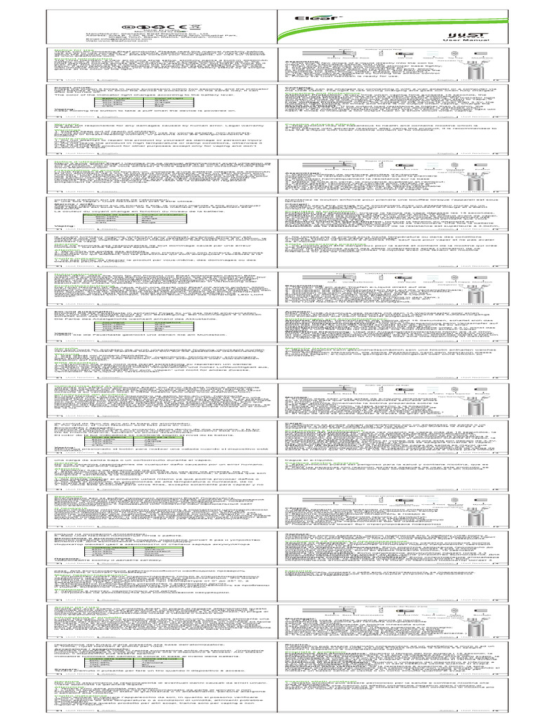 Guide d'utilisation de l'iJust NexGen | PDF