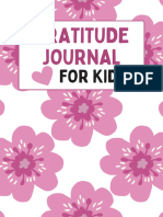 Fun and Colorful SEL Gratitude Journal For Kids - A Social Emotional Learning Activity Workbook