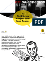 6 Skill Untuk Menjadi Sales Yang Sukses