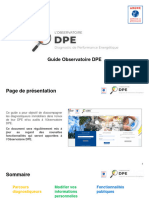 Guide Diagnostiqueurs - Observatoire DPE - V1.0