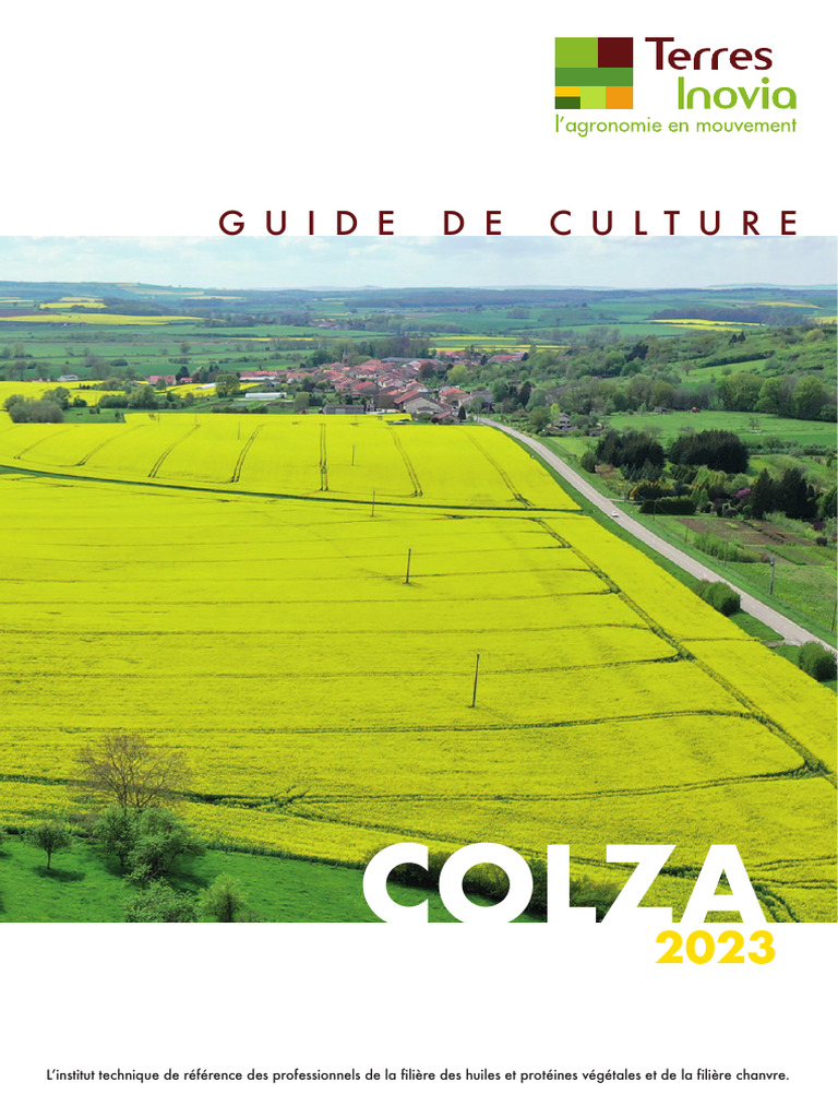 Guide Culture Colza Terres Inovia 2023 | PDF