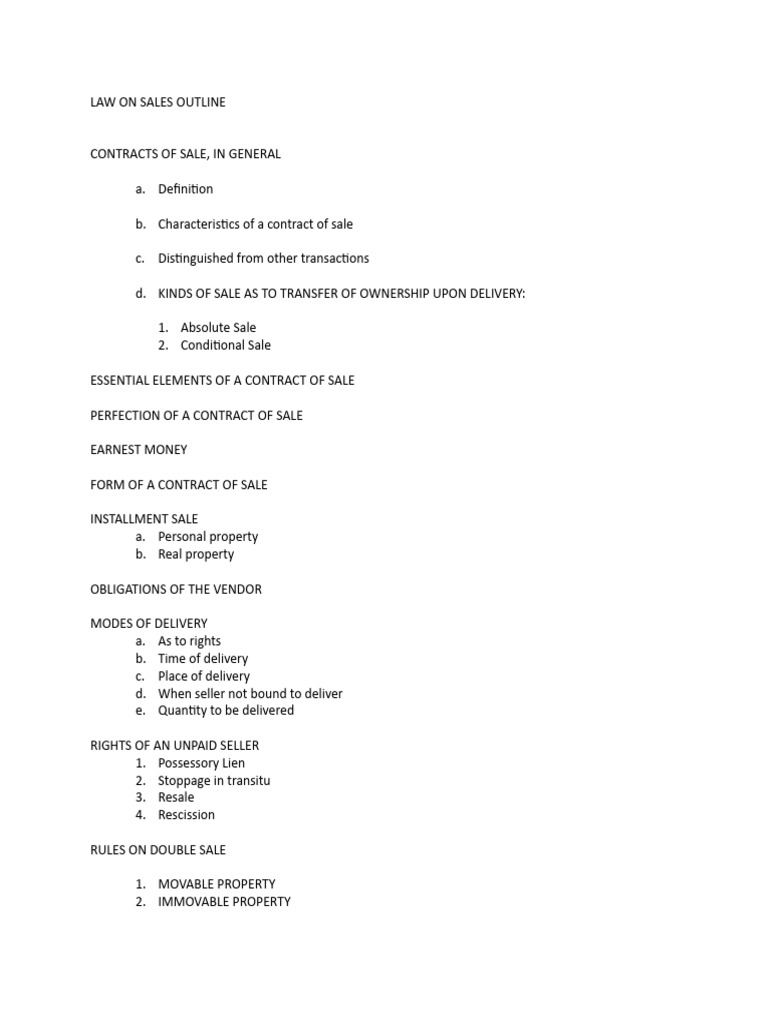 law-on-sales-outline-pdf