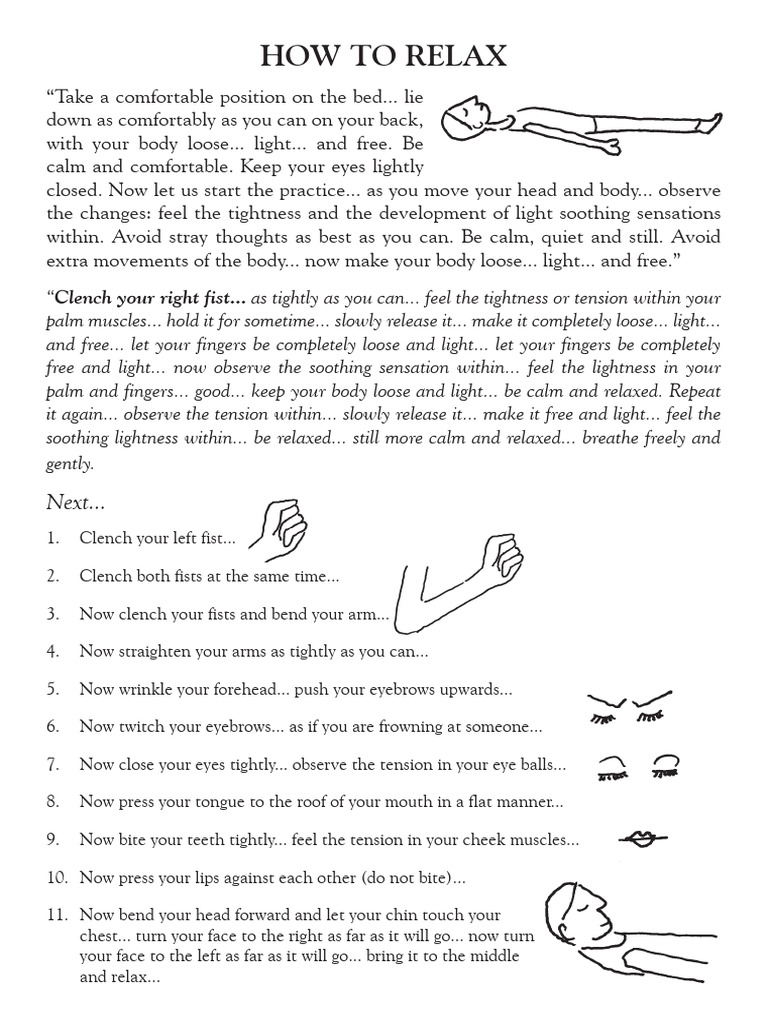 Relaxation Technique PDF