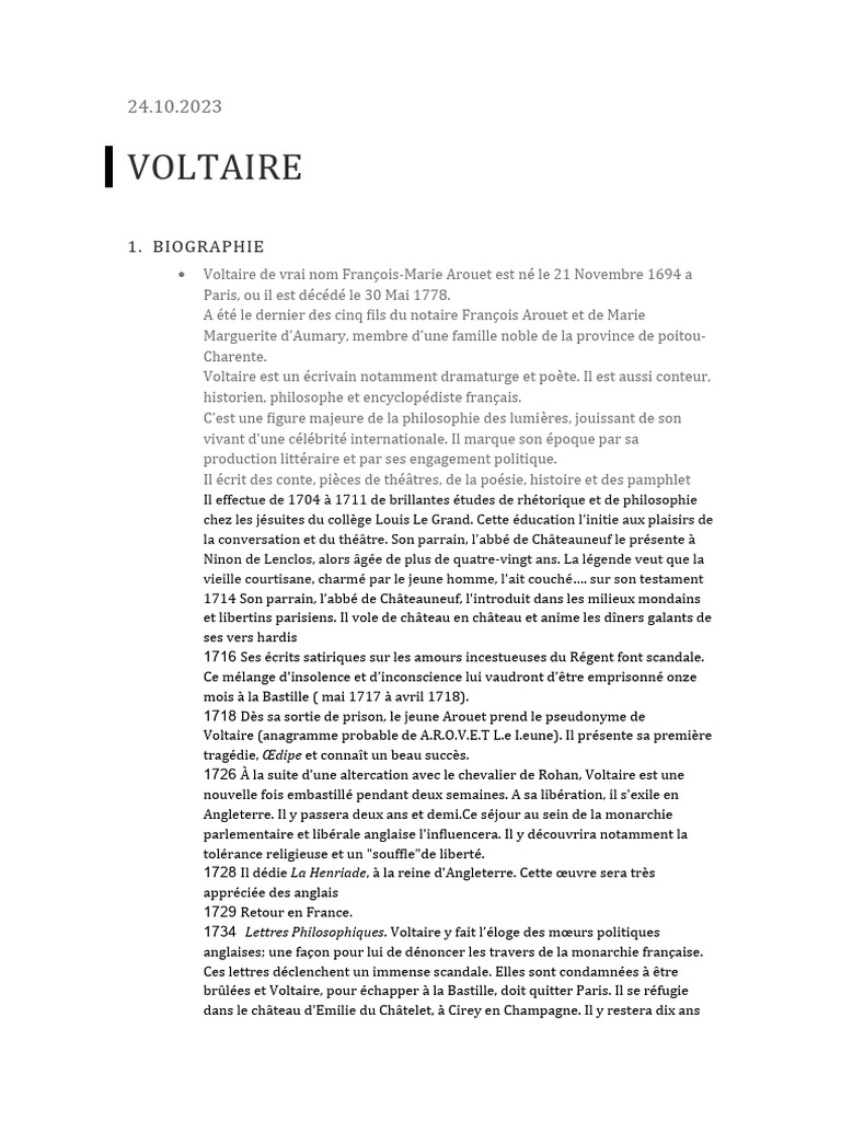 Voltaire PDF