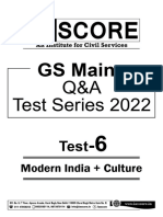 GS Mains: Q&A Test Series 2022