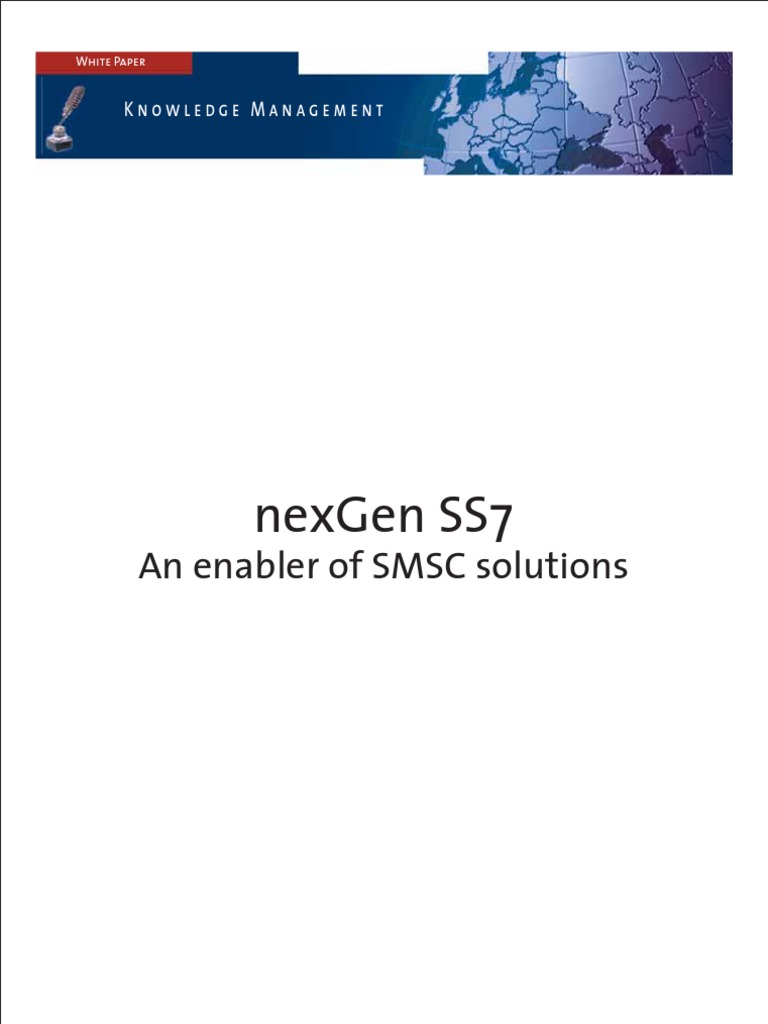 Nexgen SS7 | PDF | Computer Network | Telecommunications