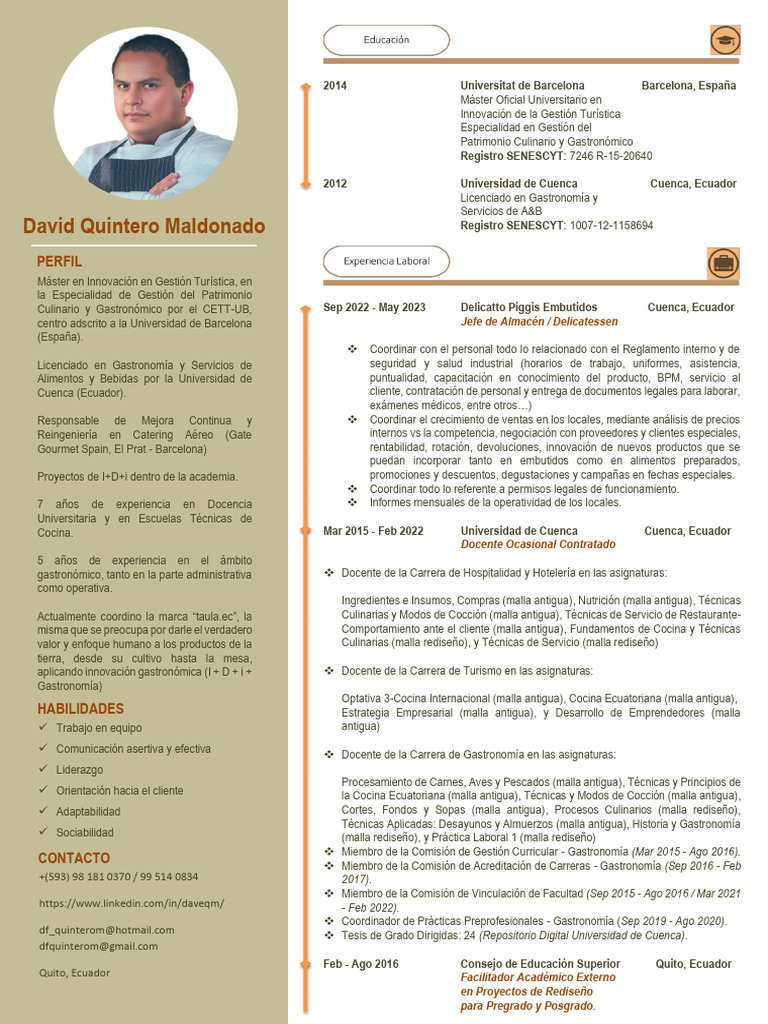 CV+ (G) +David+Quintero+Maldonado,+MSc | PDF
