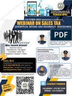 Poster - Sales Tax Webinar