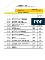 JADWAL ACARA kULINER