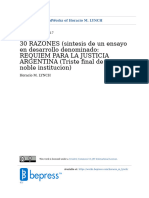 Lynch, Horacio M.-Requiem para la justicia Argentina(Triste final para esta noble institución)