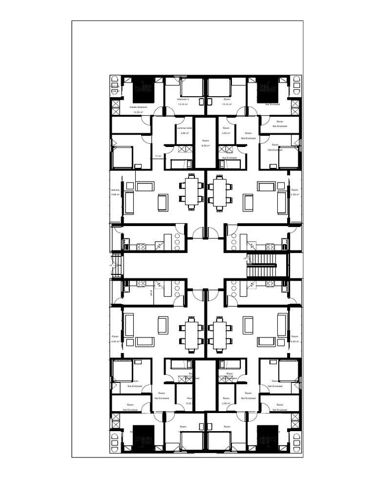 Apartment Design - Floor Plan - Level 1-Model | PDF