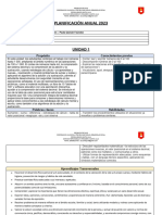 PLANIFICACIONES ANUALES MATEMATICA