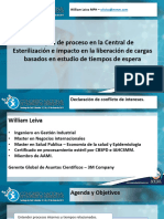 TIEMPOS DE PROCESO EN LA CENTRAL DE ESTERILIZACIÓN E IMPACTO EN LA LIBERACIÓN DE CARGA BASADOS EN ESTUDIO DE TIEMPOS DE ESPERA