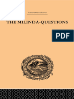 The Milinda Questions Routledge 2013