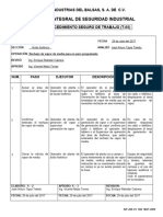 Procedimiento Seguro de Trabajo Vapor de Media Julio