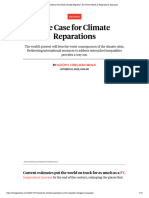The Case for Climate Reparations BY OLÚFẸ́MI O. TÁÍWÒ, BEBA CIBRALIC