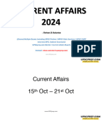 Current Affairs Lecture 15th Oct 21st Oct Without Annotation PDF