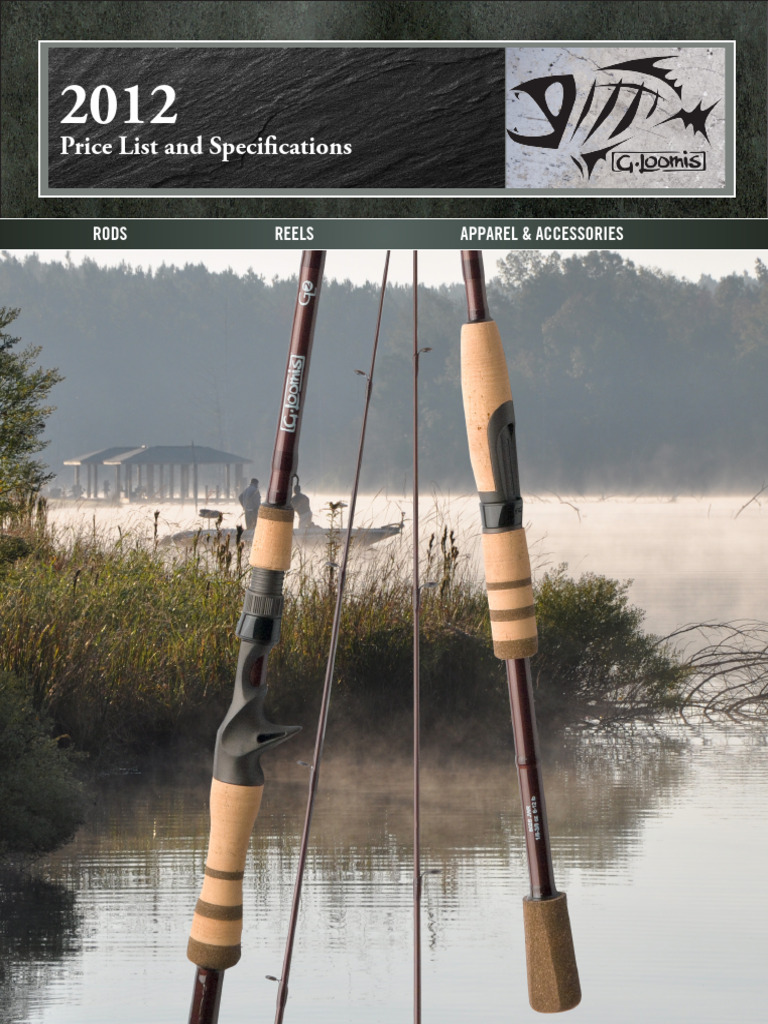 G.loomis Convencional 2012, PDF, Fishing Rod