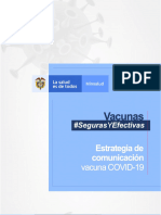Estrategia Comunicacion Vacuna Covid19