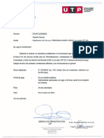 Carta Adjudicación - Remodelaciones UTP ICA