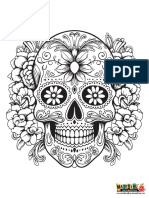 Mandalas del día de muertos