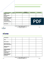 (Ecopere) Checklist de Resíduos