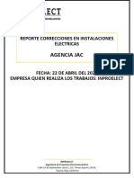 Reporte Correctivos I.e.-Agencia Jac