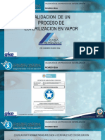 Validacion de Un Proceso de Esterilizacion A Vapor