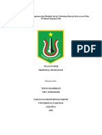 Tugas Paper Proposal Penelitia - Pengaruh Gaya Kepemimpinan Dan Disiplin Kerja Terhadap Kinerja Karyawan - Topan Ramdhani - 193402416208