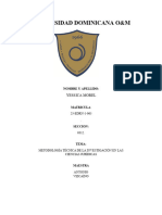 Metodología Técnica de La Investigación en Las Ciencias Jurídicas