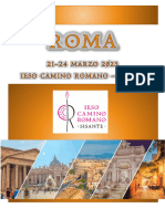VIAJE A ROMA INFO Alumnos Reunion Febrero 22 23