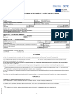 Contrato de Trabajo Formativo para La Obtención de La Práctica Profesional RELLENO