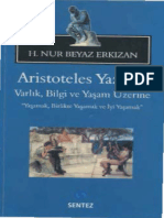 H. N. Erkızan - Aristoteles Yazıları Varlık Bilgi Ve Yaşam Üzerine