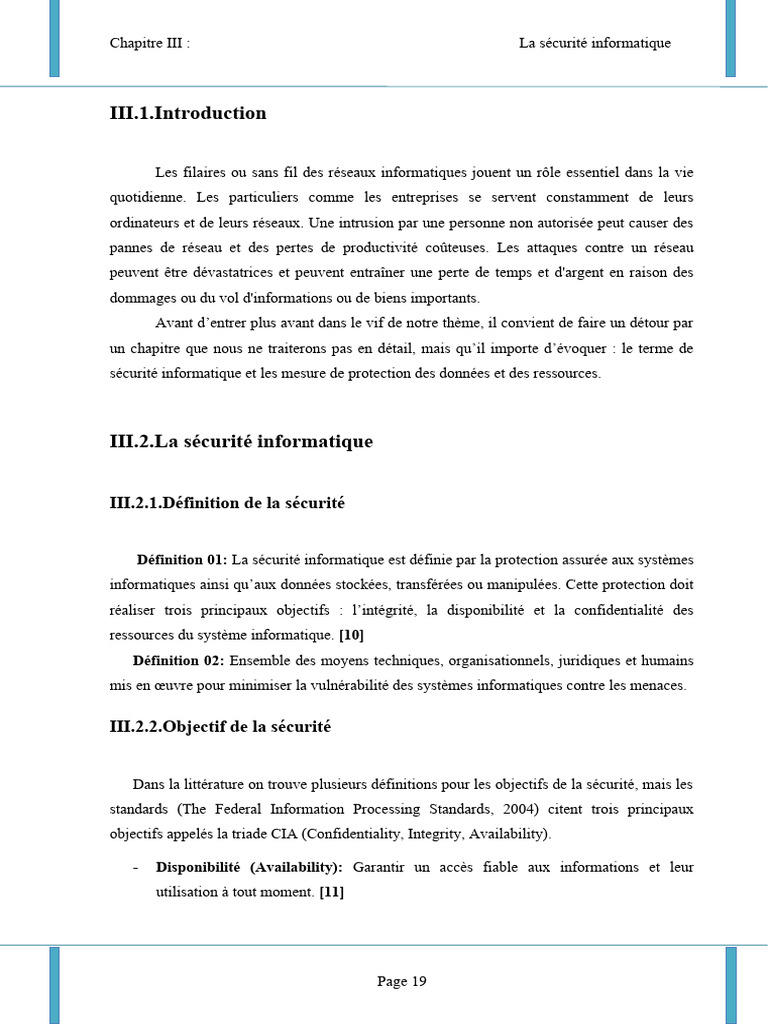 Sécurité informatique : principes et enjeux | PDF | Vulnérabilité ...