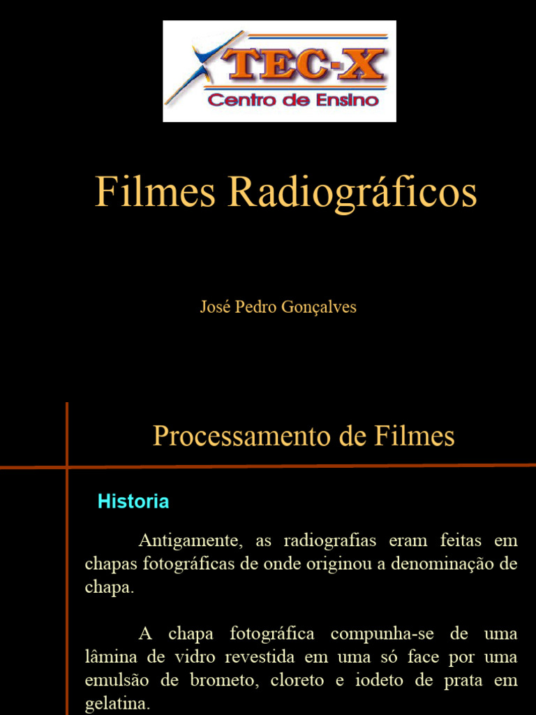 Filmes Radiográficos | PDF