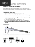 Measuring Instruments