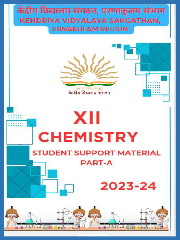 Class 12 Chemistry Support Material | PDF | Osmosis | Solubility