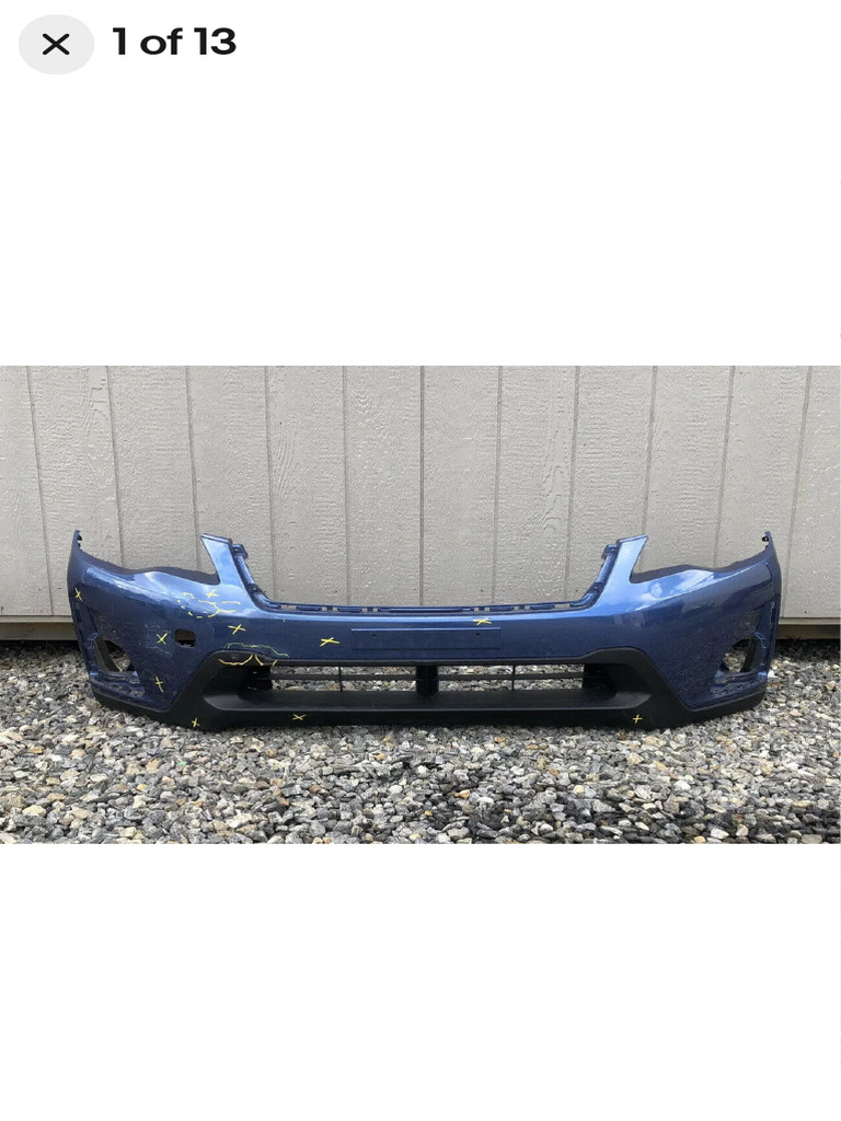 2016 2017 Subaru Crosstrek Front Bumper Cover OEM Ebay PDF