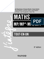 (SK) Maths MP-MPI - Tout-En-un - 6e Édition
