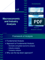 Macroeconomic and Industry Analysis: Investments