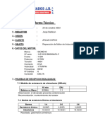 Informe Técnico J. Baldeon Siemens 3.7KW 1770RPM